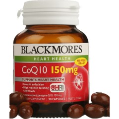 澳佳宝（Blackmores）高浓缩辅酶Q10胶囊 保护心脏 150mg 30粒