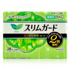 【批采】日本乐而雅 超薄瞬吸卫生巾普通日用20.5cm28片*16包