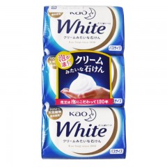 【批采】日本花王 美白牛乳天然植物沐浴香皂3块/包*20包