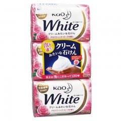 【批采】日本花王 玫瑰香型洗浴香皂3块/包*20包