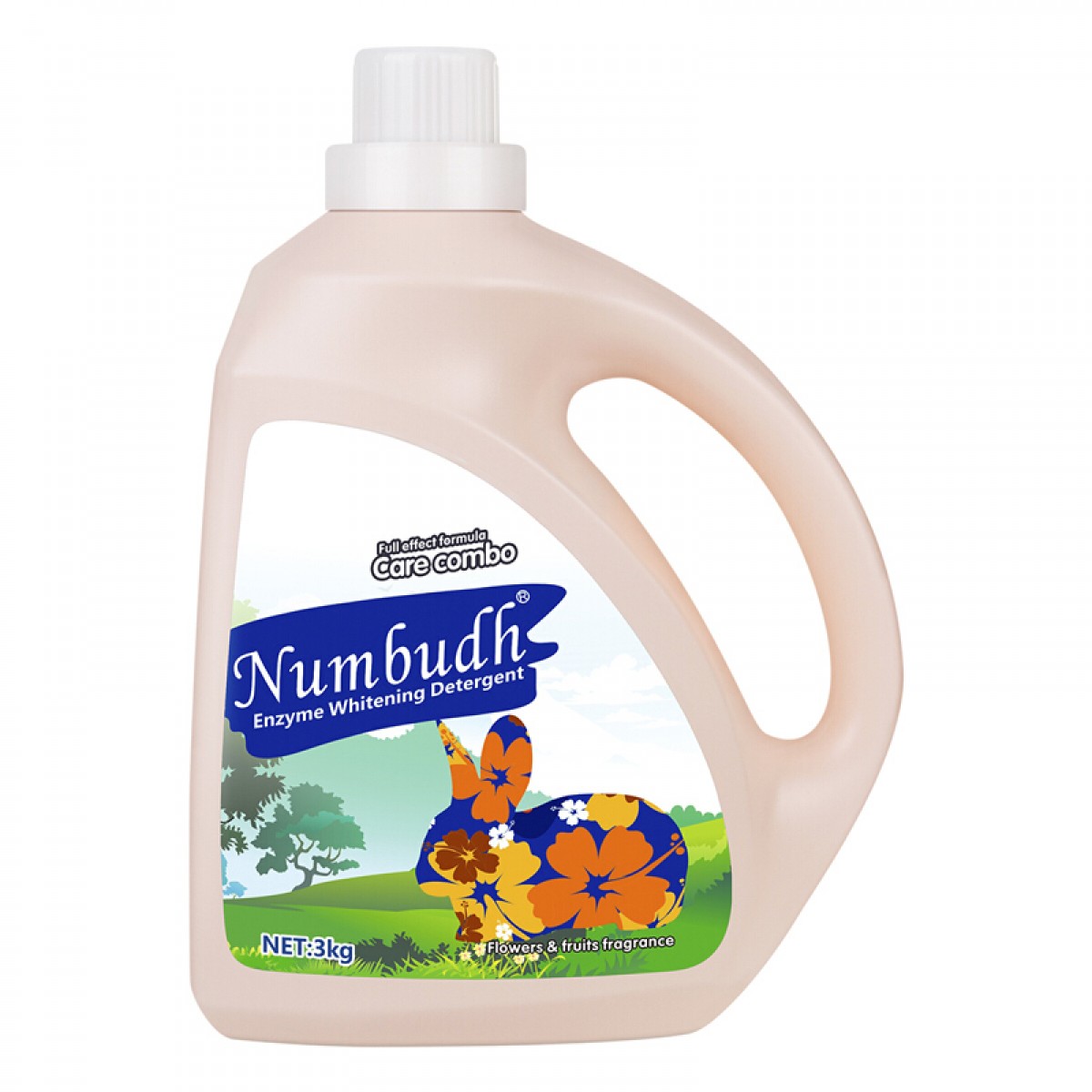 【批采】南堡（Numbudh）抗菌系列酵素净白洗衣液 3kg*6瓶