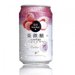 荔枝味台湾啤酒*8罐