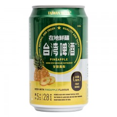 凤梨味台湾啤酒*8罐