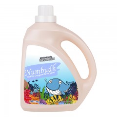 【批采】 南堡（Numbudh） 洗衣液手洗机洗 进口中性低泡护色杀菌 炫白净透洗衣液 3kg*6瓶