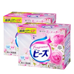 【批采】KAO/花王 玫瑰芳香洗衣粉 800g*8盒